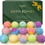 Bath Bombs for Women Gift Set, 15 Pcs Handmade Bubble Bath bombs, Shea & Coco Butter Dry Skin Moisturize.