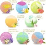 Bath Bombs for Women Gift Set, 15 Pcs Handmade Bubble Bath bombs, Shea & Coco Butter Dry Skin Moisturize. - Image 2