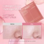 BIODANCE Bio-Collagen Real Deep Mask, Hydrating Overnight Hydrogel Face Mask, 1.19oz(34g) x 4ea - Image 3