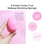 Makeup Sponge Set Latex Free and High-definition Set of 6 makeup Wonder blender For Powder Cream and Liquid, Super Soft Wonder Beauty Cosmetic - Image 4