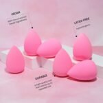 Makeup Sponge Set Latex Free and High-definition Set of 6 makeup Wonder blender For Powder Cream and Liquid, Super Soft Wonder Beauty Cosmetic - Image 8