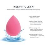 Makeup Sponge Set Latex Free and High-definition Set of 6 makeup Wonder blender For Powder Cream and Liquid, Super Soft Wonder Beauty Cosmetic - Image 9