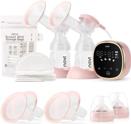 Electric Breast Pump 8782, Portable Hospital-Grade Double Pump