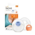 Silicone Manual Breast Pump - Discreet Milk Collector - 2 Count