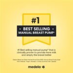 Medela Harmony Manual Breast Pump, On-the-Go, More Milk Output - Image 10