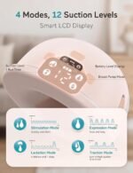 Hands Free Breast Pump P16, Wearable Breast Pump Electirc Portable - Image 2