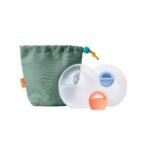 Silicone Manual Breast Pump - Discreet Milk Collector - 2 Count - Image 2