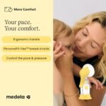 Medela Harmony Manual Breast Pump, On-the-Go, More Milk Output - Image 5