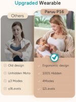 Hands Free Breast Pump P16, Wearable Breast Pump Electirc Portable - Image 6