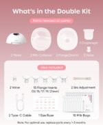 Nuliie S32 Wearable Breast Pump Hands-Free, More Private Electric Pump - Image 6