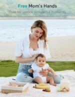 Hands Free Breast Pump P16, Wearable Breast Pump Electirc Portable - Image 7