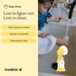 Medela Harmony Manual Breast Pump, On-the-Go, More Milk Output - Image 7