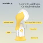Medela Harmony Manual Breast Pump, On-the-Go, More Milk Output - Image 8